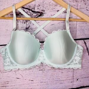 Victoria’s Secret Dream Angels 36D soft green lace